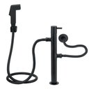 Ver imagem 1 de Ducha Higiênica Vertical De Piso Preto/Black Com Derivação