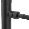 Ducha Higiênica Vertical De Piso Preto/Black Com Derivação - 6