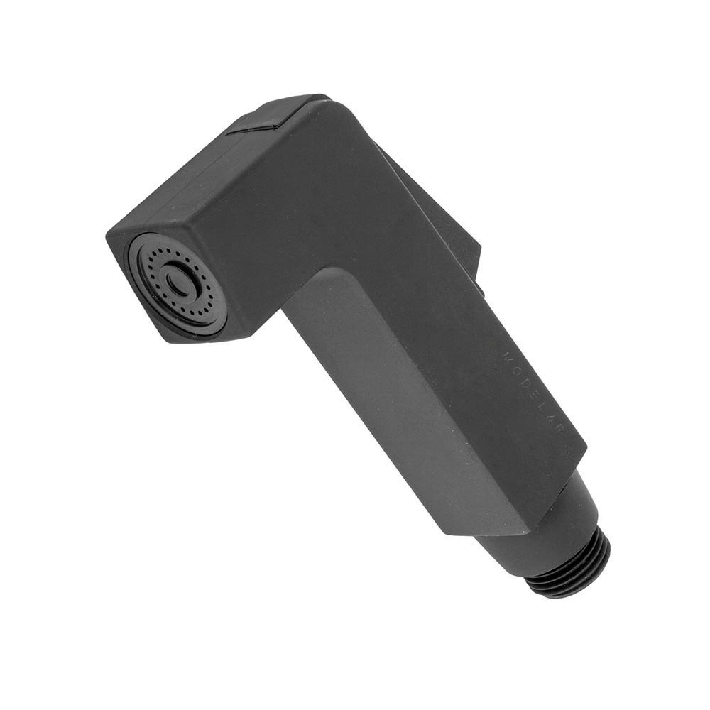 Ducha Higiênica Vertical De Piso Preto/Black Com Derivação - 9