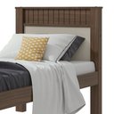 Ver imagem 6 de Cama de Solteiro Madeira Mdf Imbuia Naturale Athenas Lopas