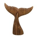 Ver imagem 1 de Escultura Decorativa Rabo de Baleia Madeira 38cm
