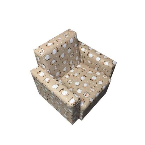 Mini Poltrona Sofá Infantil - Ovelha Bege