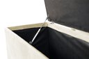 Ver imagem 3 de Recamier Puff Baú Beira de Cama - 1,40cm - Creme