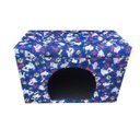 Ver imagem 1 de Puff Pet Casa de Cachorro e Gato 68 cm Azul Cachorrinhos