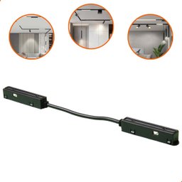 Emenda Junção Articulada para Trilhos Magnético 48v 30cm - 1