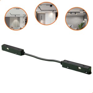 Emenda Junção Articulada para Trilhos Magnético 48v 30cm