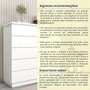 Ver mais imagens de Cômoda 5 Gavetas 86cm Premium Branco