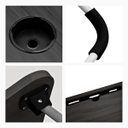 Ver imagem 6 de Mesa de Colo Portátil Dobrável Suporte Multiuso - Preto