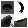 Mesa de Colo Portátil Dobrável Suporte Multiuso - Preto - 6