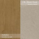 Ver imagem 5 de Conjunto 6 cadeiras Apogeu Amêndoa/veludo Creme - Móveis Lopas