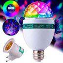 Ver imagem 2 de Lâmpada Led Globo Colorida Giratória Salão Festa Balada
