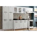 Ver imagem 6 de Armário Aéreo p/ Cozinha Star New c/ 3 Portas c/Vidro 120cm Branco - Telasul