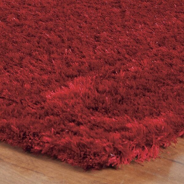 Tapete Clássico Liso Silk Shaggy Niazitex 60cm x 1,80M - 4
