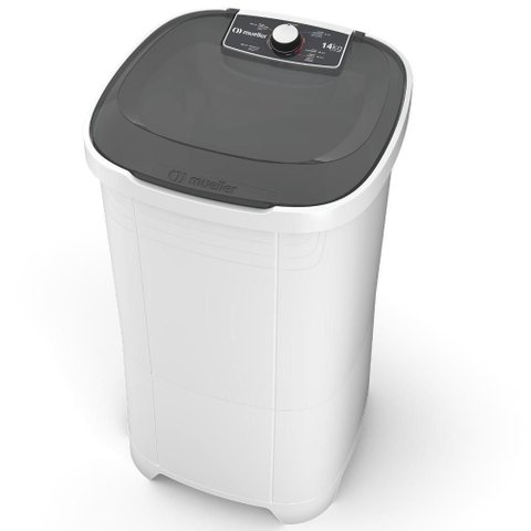 Tanquinho de Lavar Roupa Mueller 14 Kg Semiautomático Mlt14b Branco 110v