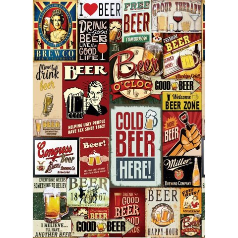 Adesivo Decorativo Parede Bebidas Retro - 1,0 X 0,58m