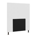 Ver imagem 4 de Cabeceira Cama Box Solteiro 90cm Corino Branco
