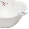 Bowl de Porcelana Branca Borboletas 23cm Wolff - 2