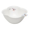 Bowl de Porcelana Branca Borboletas 23cm Wolff - 1