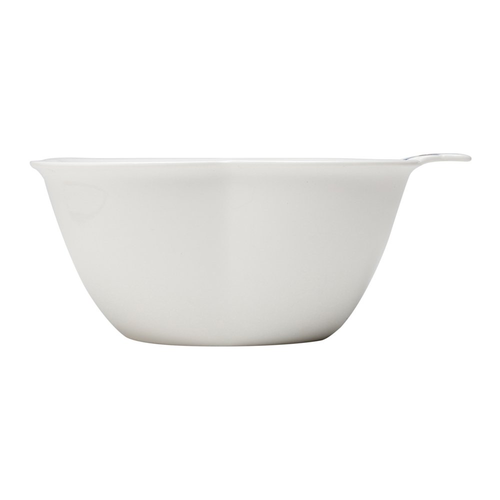Bowl de Porcelana Branca Borboletas 23cm Wolff - 3