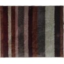 Ver imagem 2 de Tapete Sala Esc 2,00x2,50M Macio Antider Listrado Cappuccino