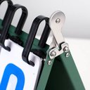 Ver imagem 3 de Placar Contador De Pontos De Mesa Triplo Até 999 Pontos Marcador Manual Basquete Futebol Vôlei Vira