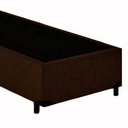Ver imagem 6 de Cama Box Solteiro Suede Sereneprime Marrom 88x188x40