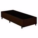 Ver imagem 1 de Cama Box Solteiro Suede Sereneprime Marrom 88x188x40
