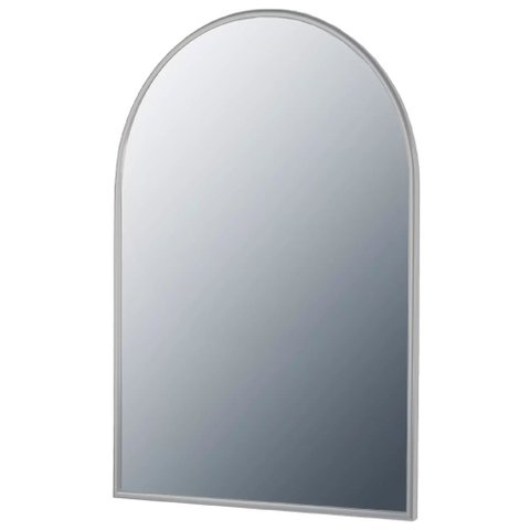Espelho 46x65,5cm Floral Silver - 2666 - Cris-metal Espelho 46x65,5cm Floral Silver 2666 Cris-metal