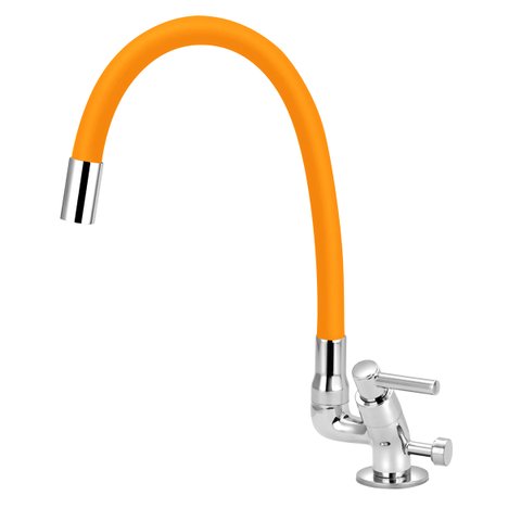 Torneira Gourmet Mesa com Saída Universal para Purificador:amarelo
