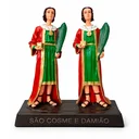 Ver imagem 1 de Imagem de São Cosme e Damião de Borracha Inquebrável - 30 cm