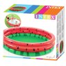 Piscina Infantil Inflável Redonda 3 Anéis Melancia 581 Litros - 4