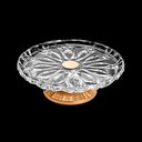 Ver imagem 4 de Boleira de Vidro com Pé Aço Rosé Gold - Wolff Louise