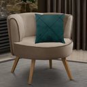 Ver imagem 2 de Kit 2 Capas para Almofada Drapeada em Veludo Quadrada 50x50 Várias Cores