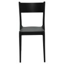 Ver imagem 2 de Cadeira Tramontina Diana Preto em Polipropileno