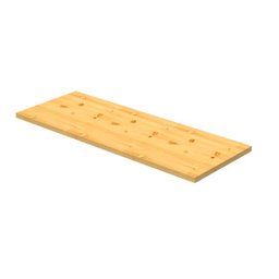 Painel de Madeira Pinus Maciça 80x30x1,8cm - Eco - 1