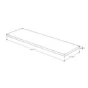 Ver imagem 3 de Painel de Madeira Pinus Maciça 80x25x1,8cm - Eco