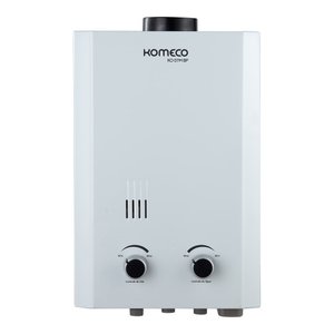 Aquecedor a Gás Pilha 7 Lts Komeco Gn Branco