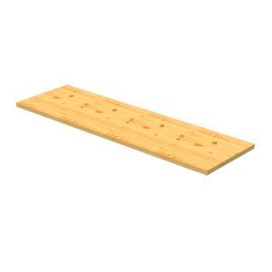 Painel de Madeira Pinus Maciça 100x30x1,8cm - Eco