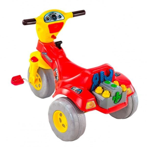 Motoca Infantil Triciclo Ticotico Menina Menino C/empurrador em