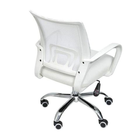 Kit 15 Cadeiras de Escritório Begonia Tela Mesh Ergonômico Branco
