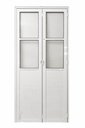 Ver imagem 1 de Porta de Correr Alumínio Branco Camarão Lambril com Visor Maxx - 210x60 - Esquerda