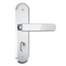 Fechadura Porta Externa Inox Cromada Standard 1801/21 Stam - 1