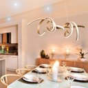 Ver imagem 5 de Pendente Fluire Dourado 100cm 45w 3000k - Re006 - Bella