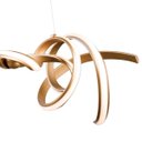 Ver imagem 3 de Pendente Fluire Dourado 100cm 45w 3000k - Re006 - Bella