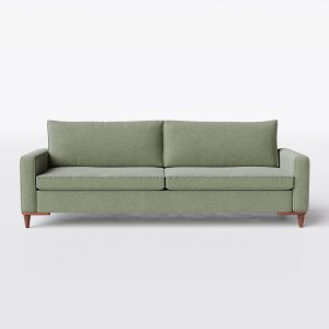 Sofá Living em Linho Verde 2,00m Viena - Home Mobily