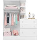 Ver imagem 2 de Conjunto Quarto Guarda- Roupa Completo - Doce Sonho - Q Move