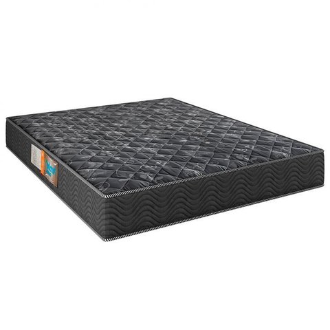 Colchão Queen 158 Florenza Espuma D28 Preto - Bello Box - 17x158x198