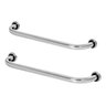 Kit 2 Barras De Apoio Para Banheiro De Idoso 40cm E 80cm - 1