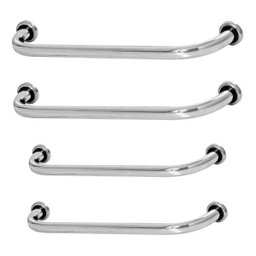 Kit 4 Barras De Apoio De Segurança Para Banheiro 60cm E 80cm - 1