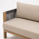 Ver imagem 5 de Conjunto Sofa Area Externa Corda Nautica Aluminio Oslo Mesa